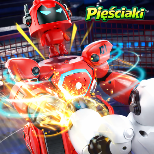 Pięściaki™ – Zdalnie sterowane roboty 2w1 (Boks + Piłka)